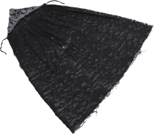 1Pc Halloween Costume Cloak for Adults Vintage Tattered Cape with Hood Long for Cosplay and Party Use for Halloween Celebrations and Themed Events Black