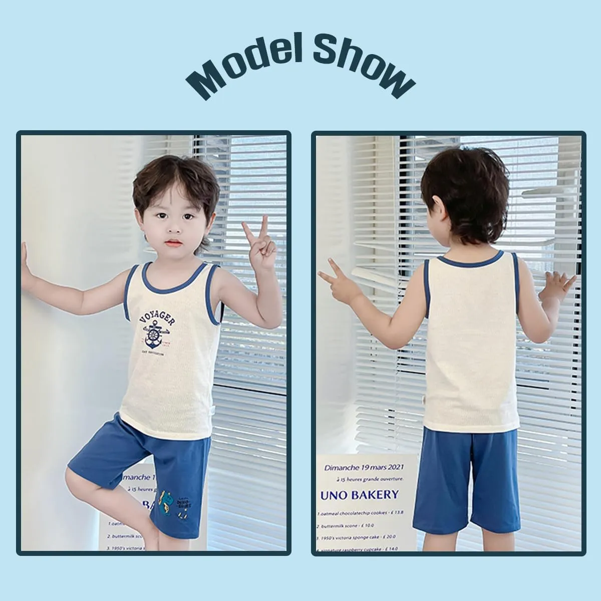 2-10 Years Boys Vest Kids Tank Tops Cotton Shirt Sleeveless Soft Breathable Toddler Children Undershirts 4 Pack