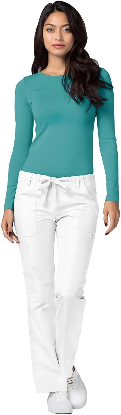 Adar Underscrubs for Women 3 Pack - Long Sleeve Underscrub Comfort Tee
