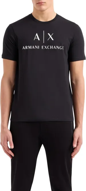 Armani Exchange Men's Classic Crew Logo Tee T Shirt