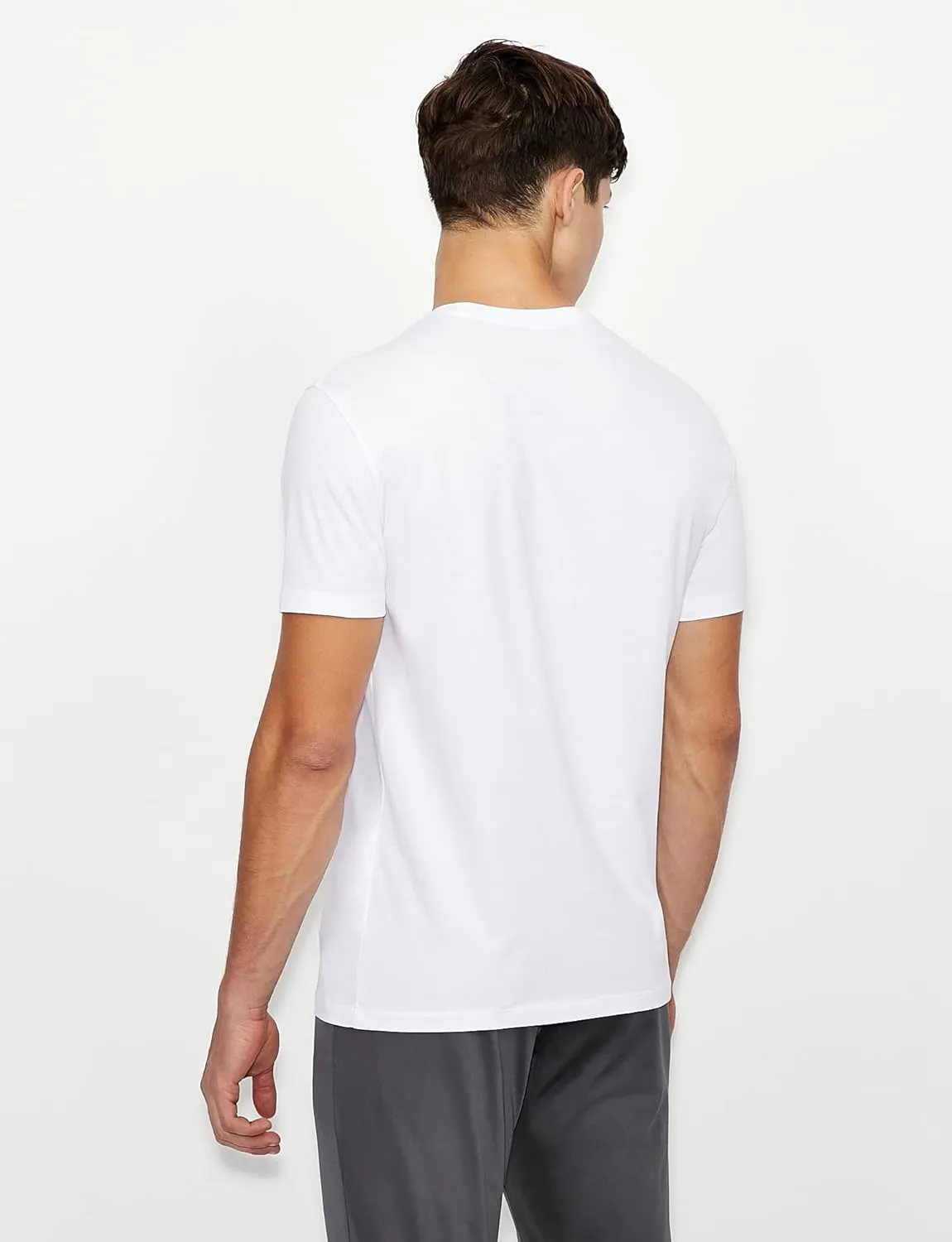 AX Armani Exchange Men's Crew Neck Logo Tee