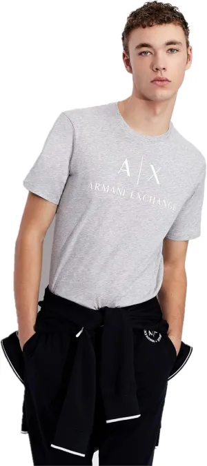 AX Armani Exchange Men's Crew Neck Logo Tee