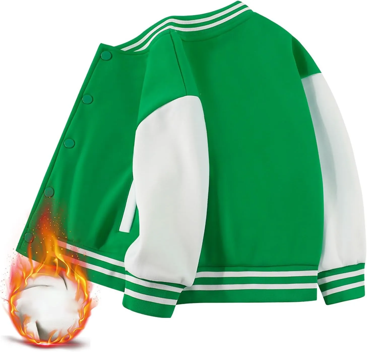 Baby Boy Spring Coat Little Kid Baseball Cardigan Jacket Kids Unisex Boys Varsity Baseball Bomber