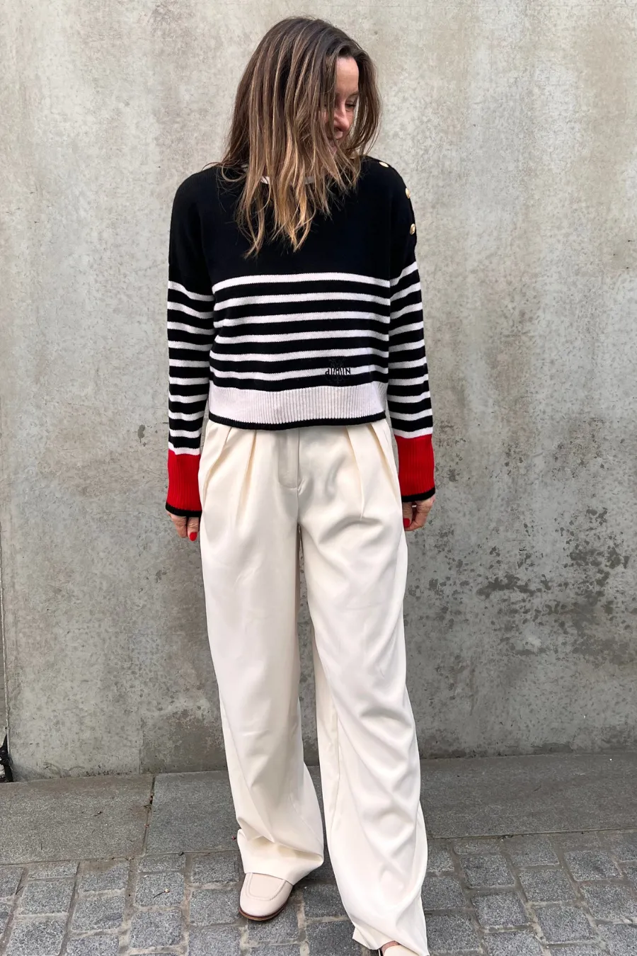 Baby Solal Jumper Noir Mix