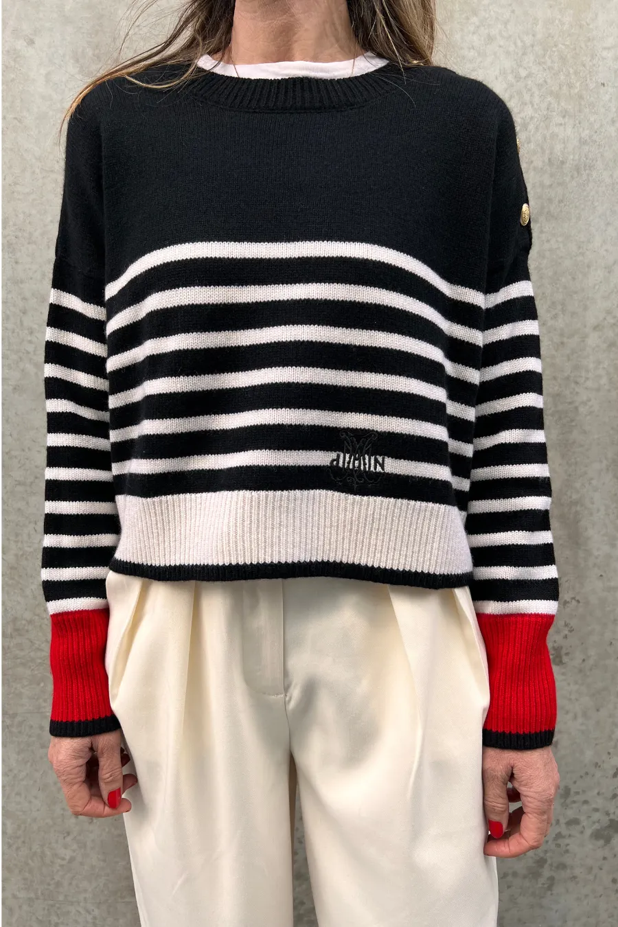 Baby Solal Jumper Noir Mix