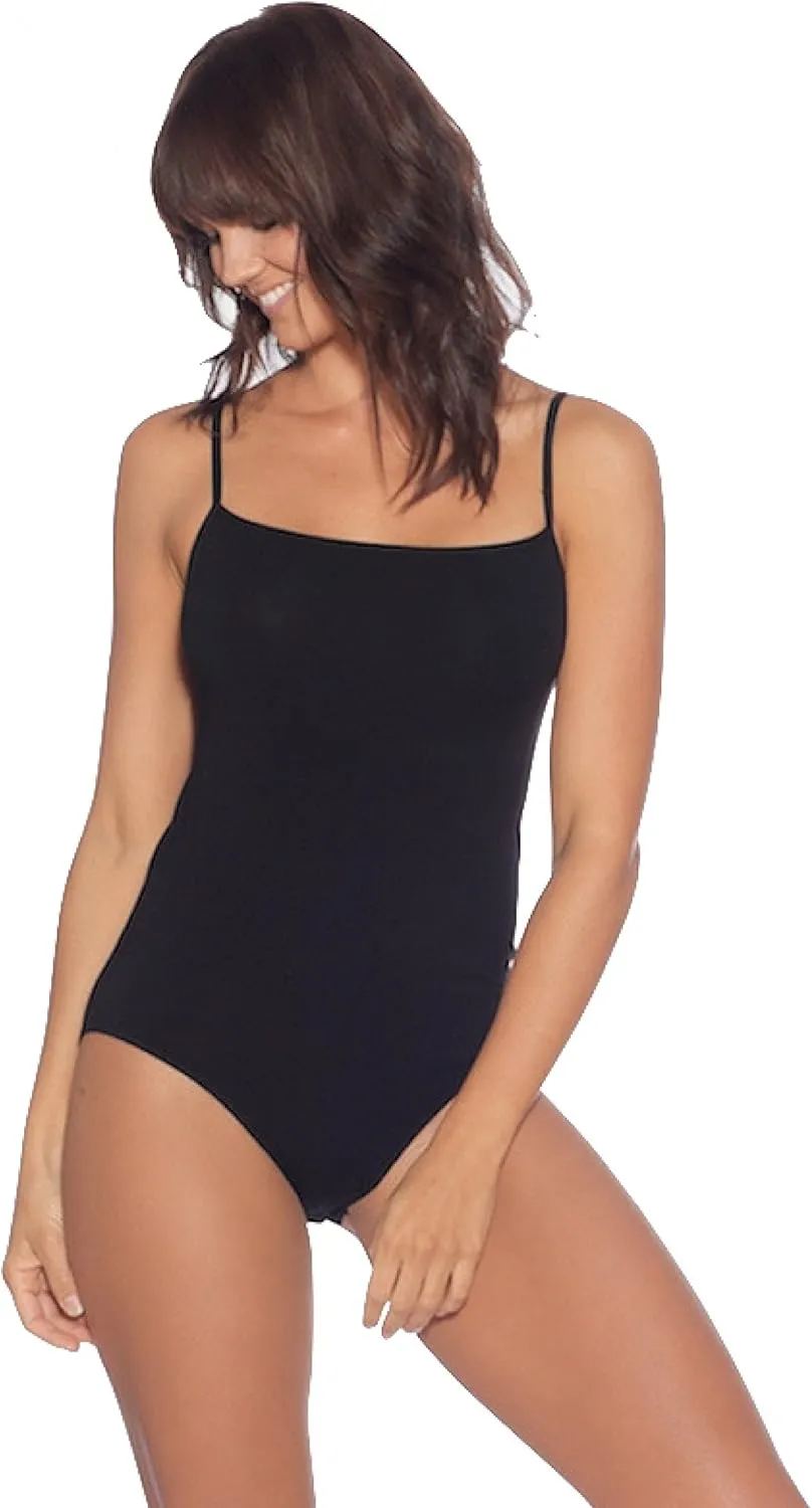 Boody Body EcoWear Women's Camisole Bodysuit, Snap Crotch Leotard, Soft Breathable, Viscose Made from Bamboo