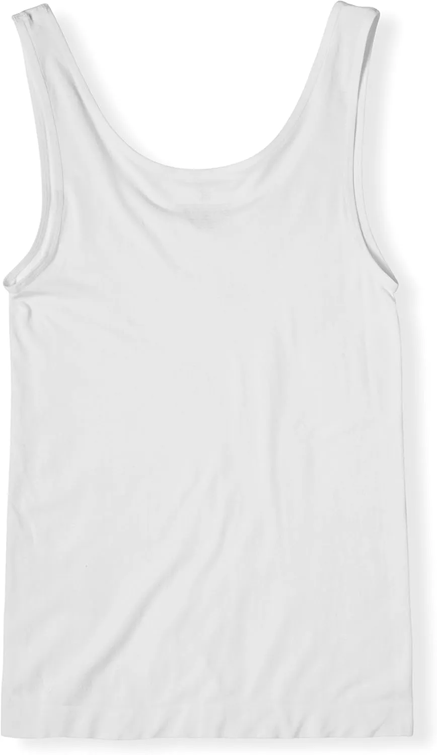Boody EcoWear Women's Tank, Scoop Neck Tanktop, Soft Breathable, Lightweight Slim Fit, Viscose Made from Bamboo