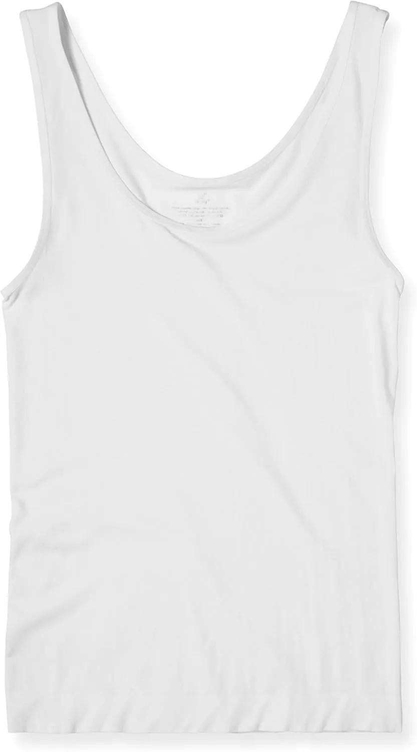 Boody EcoWear Women's Tank, Scoop Neck Tanktop, Soft Breathable, Lightweight Slim Fit, Viscose Made from Bamboo