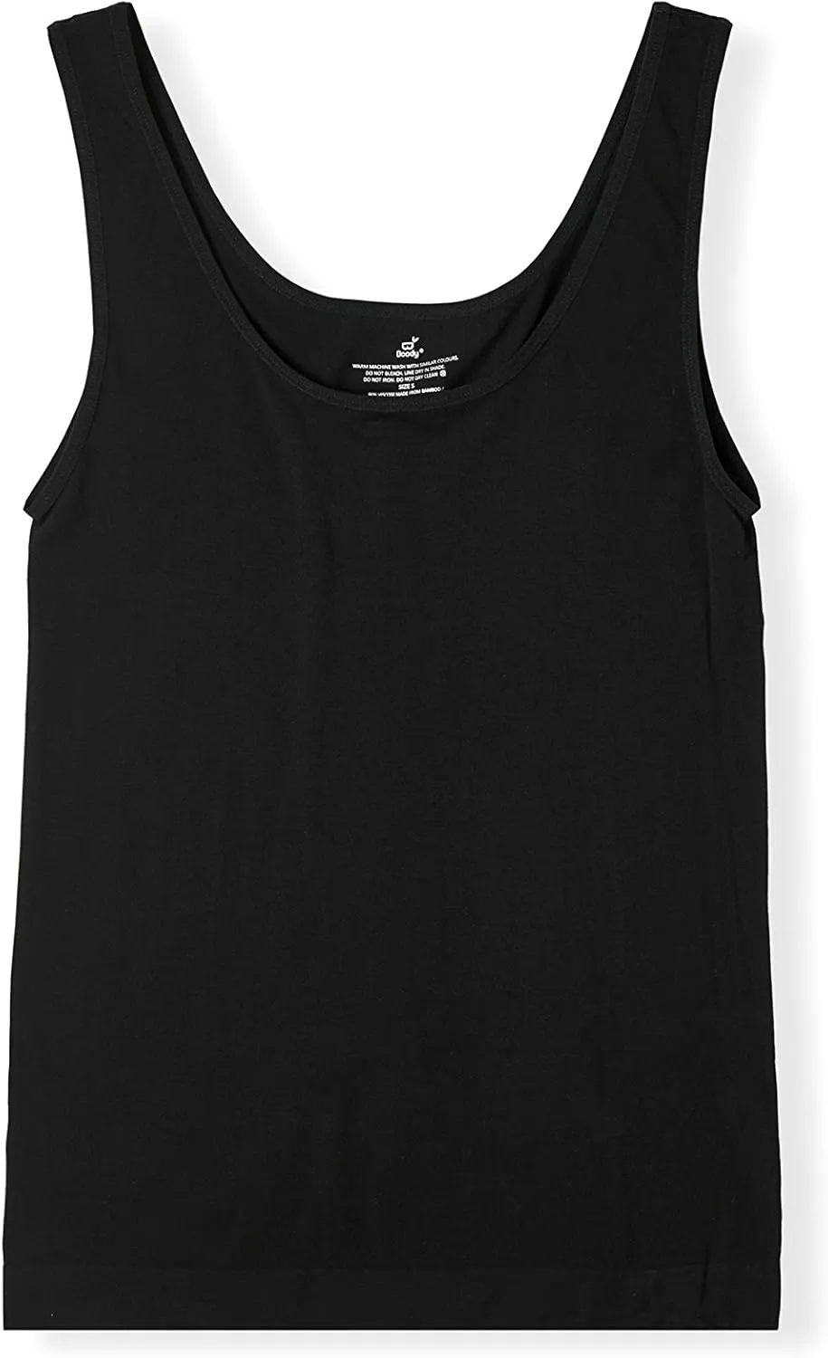 Boody EcoWear Women's Tank, Scoop Neck Tanktop, Soft Breathable, Lightweight Slim Fit, Viscose Made from Bamboo
