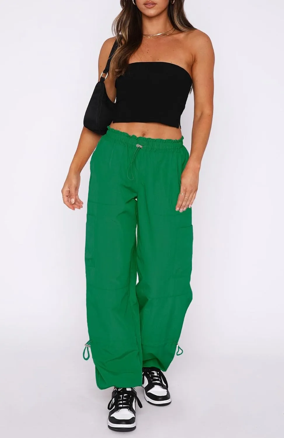 Cargo Pants Women Baggy - Parachute Pants for Women, Rave Pants Y2K Pants, Festival Outfits for Women
