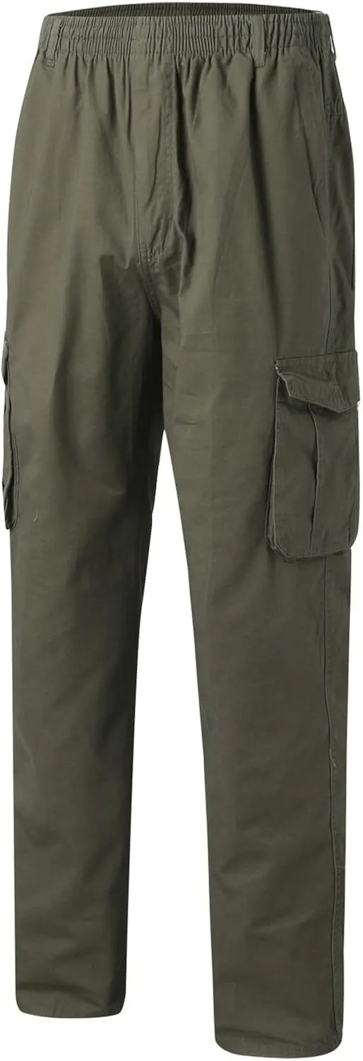 Cargo Sweatpants for Men Big and Tall Relaxed Fit Straight Leg Cargo Pant Men's Relaxed Fit Stretch Cargo Pant Men's