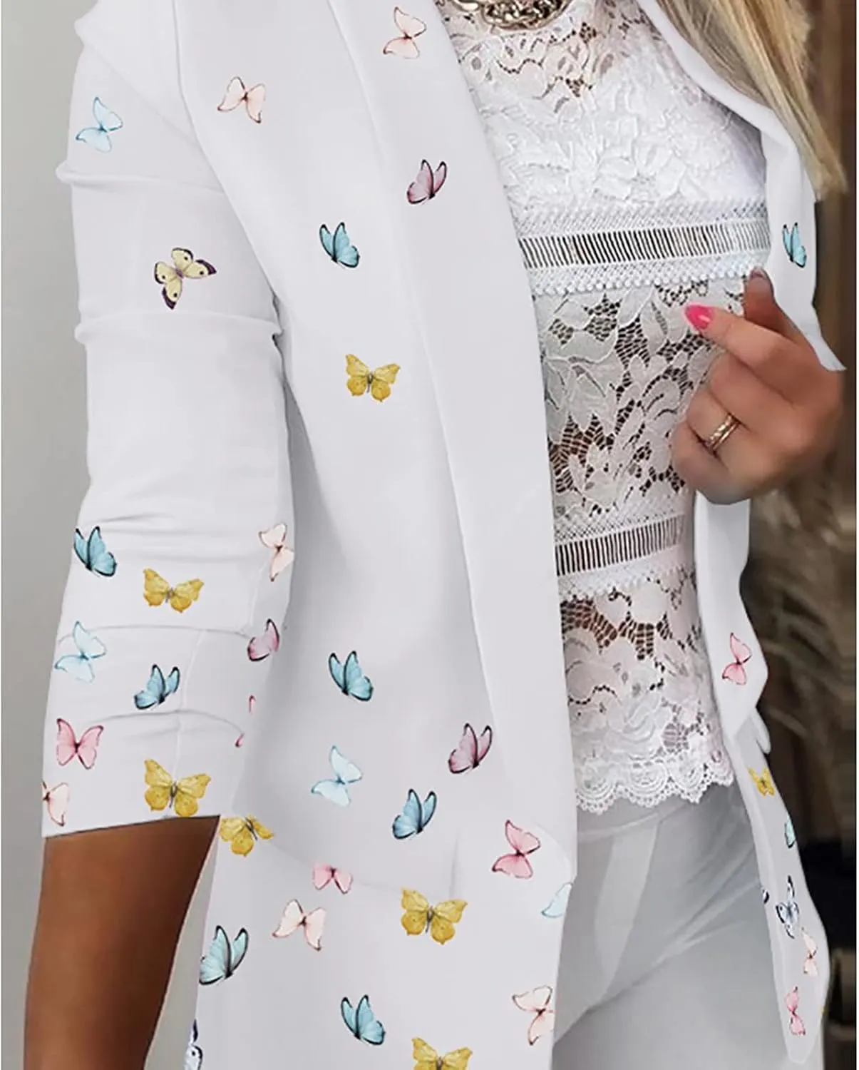 ChicCrate Blazers for Women Business Casual Suit Jackets Long Sleeve Open Front Cardigan Work Office 2025 Trendy Coats