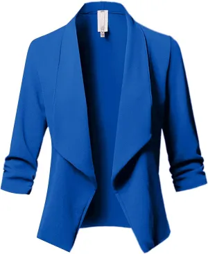 ChicCrate Blazers for Women Business Casual Suit Jackets Long Sleeve Open Front Cardigan Work Office 2025 Trendy Coats