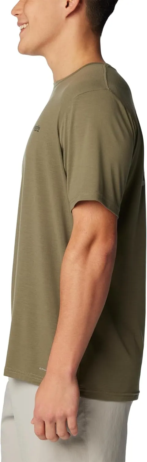 Columbia Men's PFG Fish Flag Tech Tee Ss