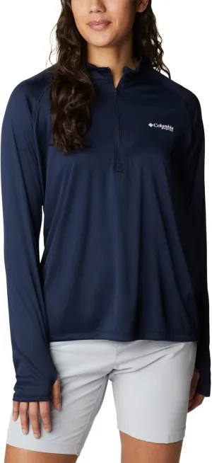 Columbia Women's PFG Tidal Tee 1/4 Zip