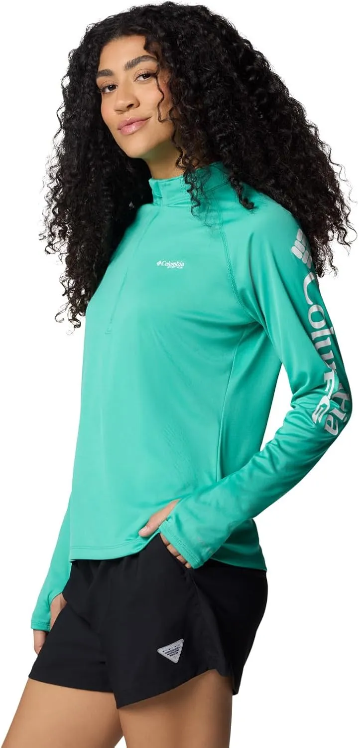 Columbia Women's PFG Tidal Tee 1/4 Zip
