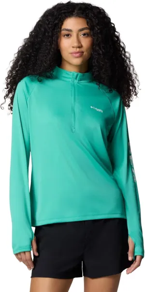Columbia Women's PFG Tidal Tee 1/4 Zip