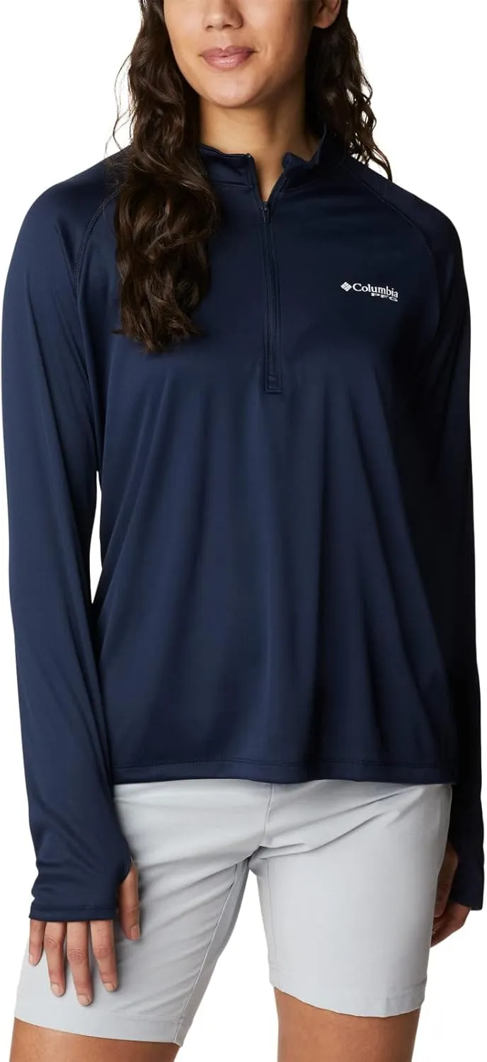 Columbia Women's PFG Tidal Tee 1/4 Zip