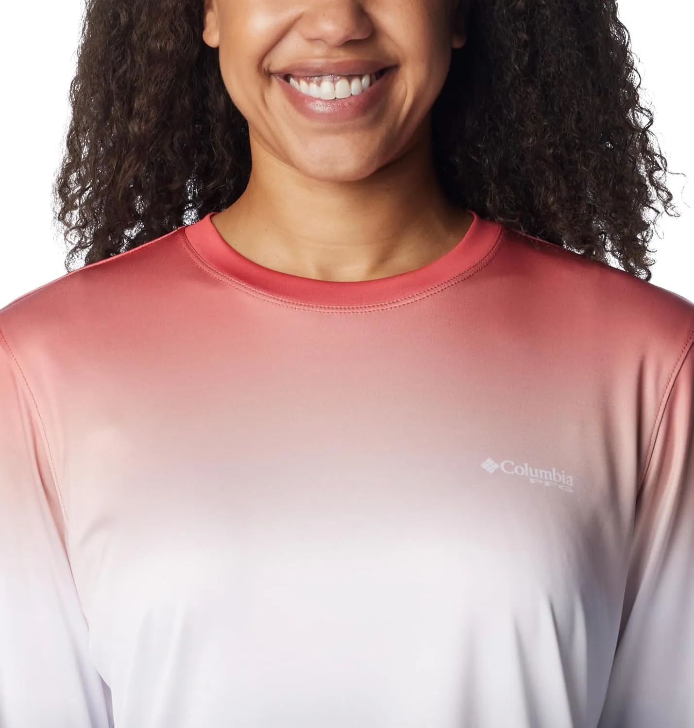 Columbia Women's Standard Tidal Tee PFG Palm Rise
