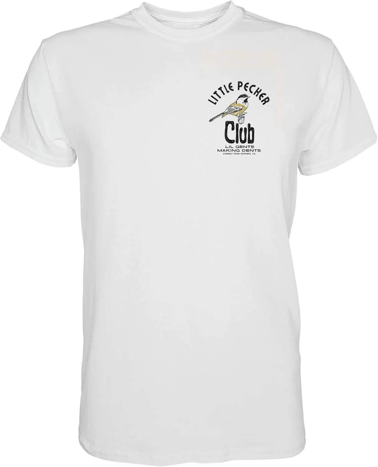 Combat Iron Men's Graphic Tees | Lil Gents Making Dents Men's Club | Mens Graphic T-Shirts