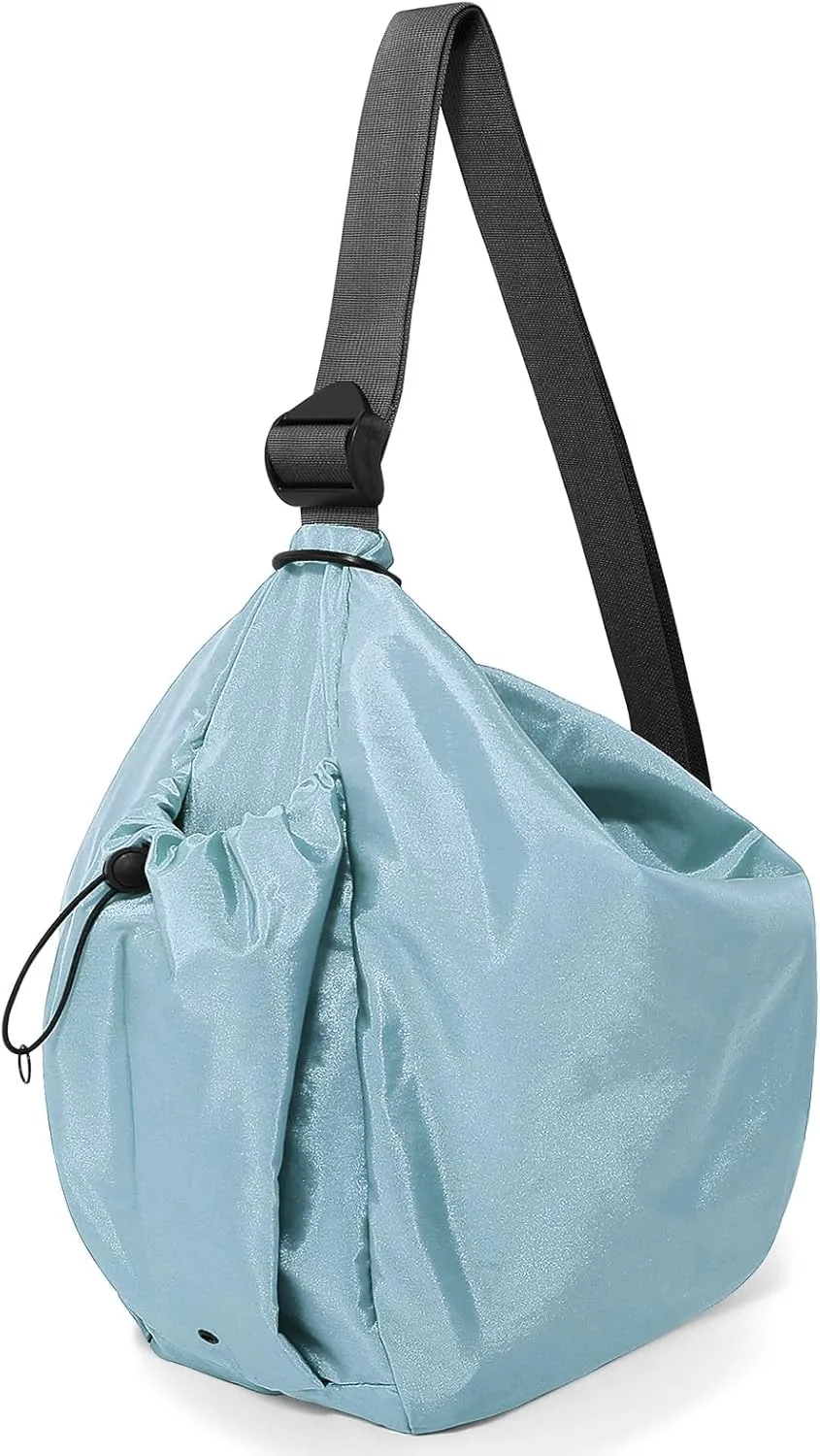 CONTAIL 18L Nylon Daily Shoulder Bag,Water-Resistant Crossbody Bag with Removable Insulated Beverage Holder