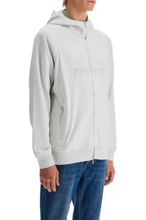 cotton techno hoodie with hood.