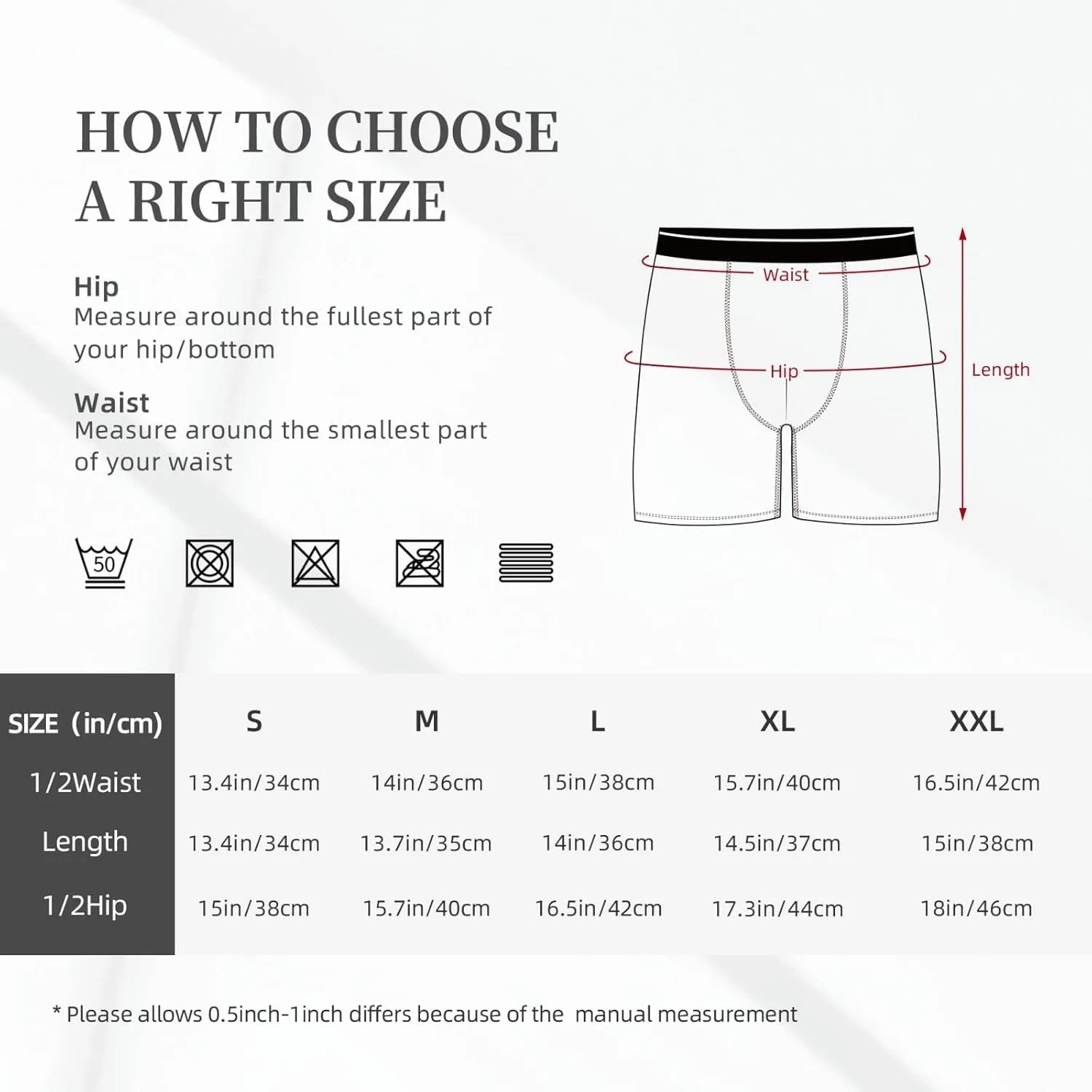 Cow Leather Brown Print Mens Underwear Boxer Briefs Soft Breathable Stretch Long Leg Underpants for Men Teens