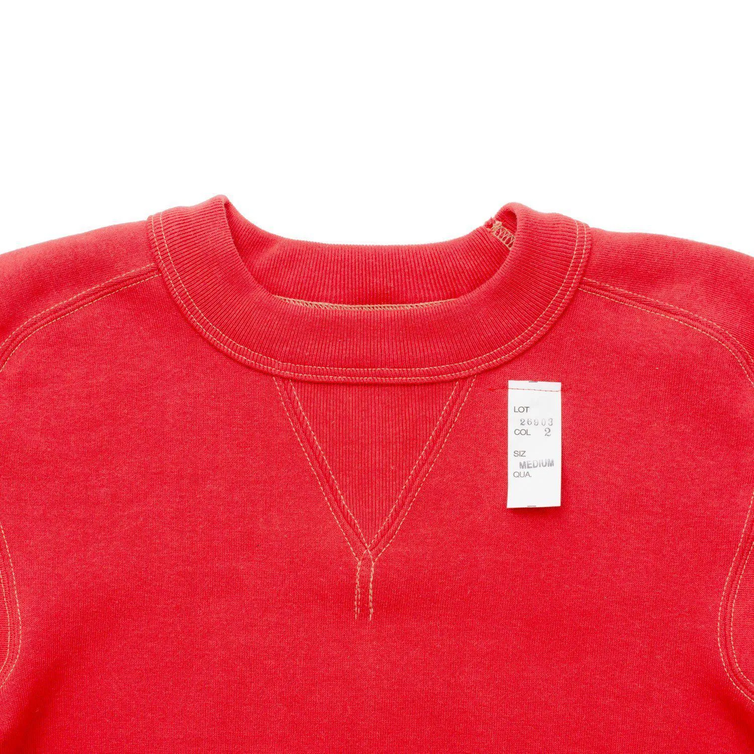 Cushman Lot. 26903 Freedom Sleeve Sweatshirt Red