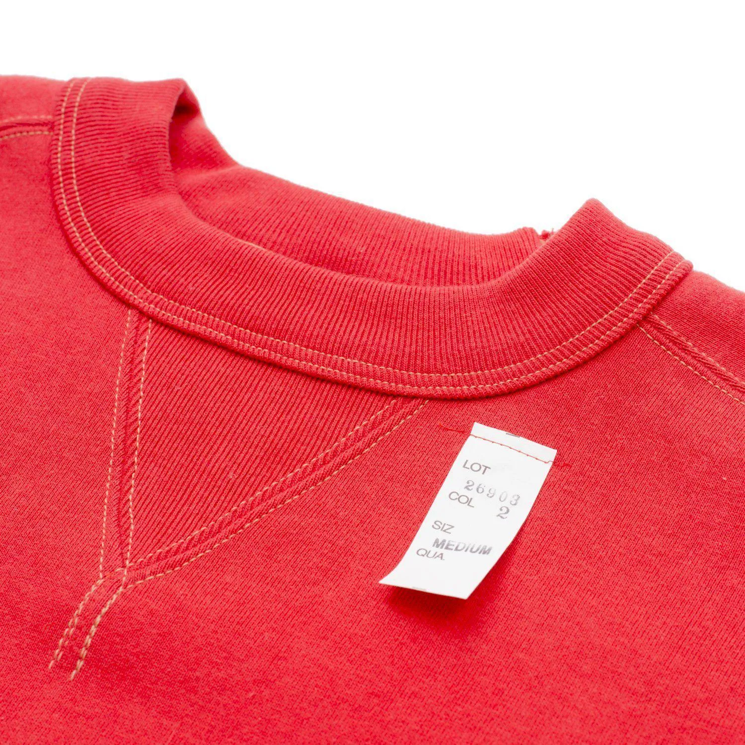 Cushman Lot. 26903 Freedom Sleeve Sweatshirt Red