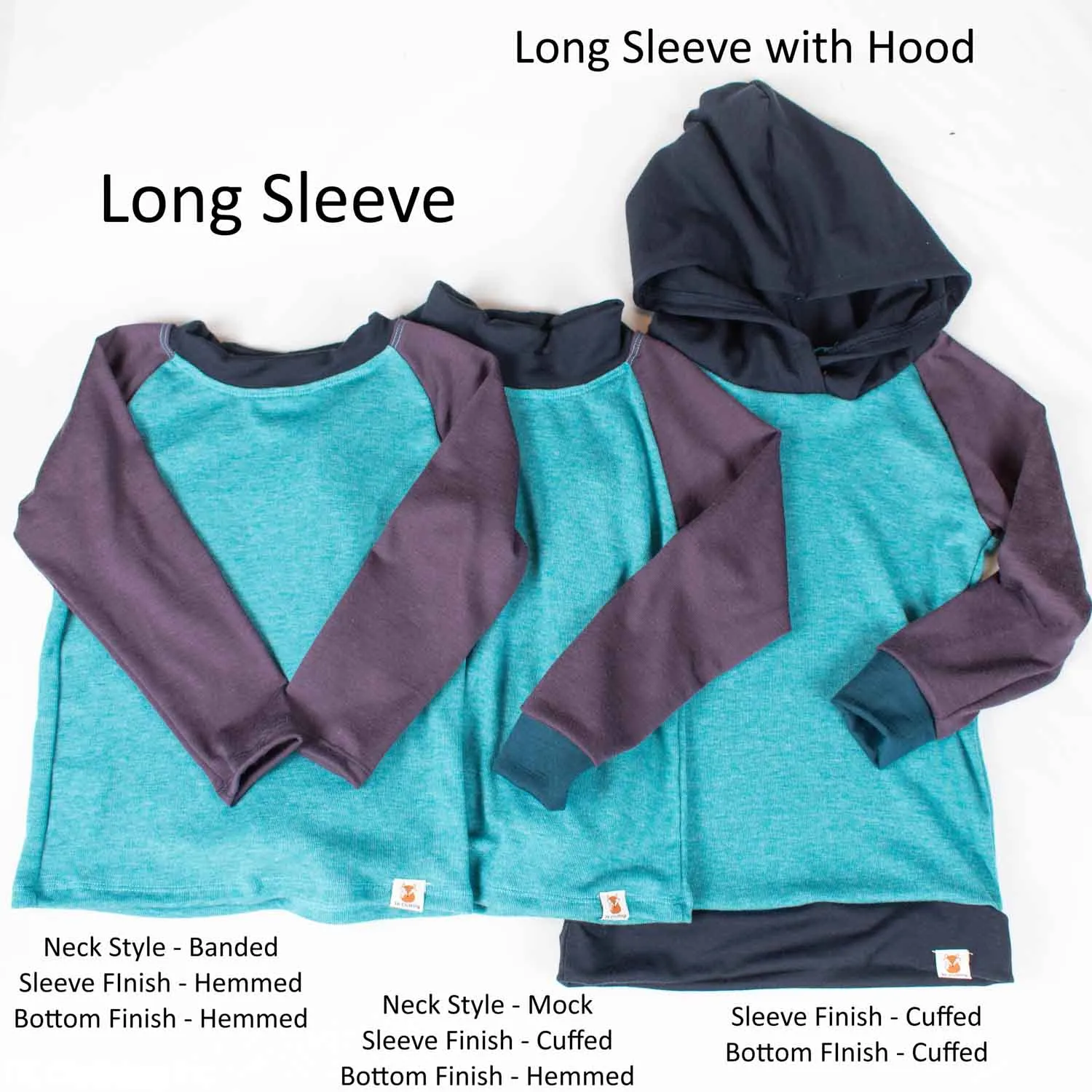 Custom Merino Wool Top - Mid/Heavy Weight - Grown Ups