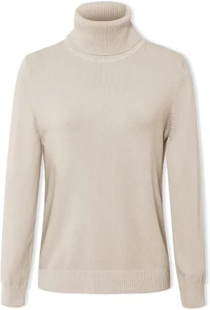 DAIMIDY Women's Long-Sleeve Turtleneck Sweater
