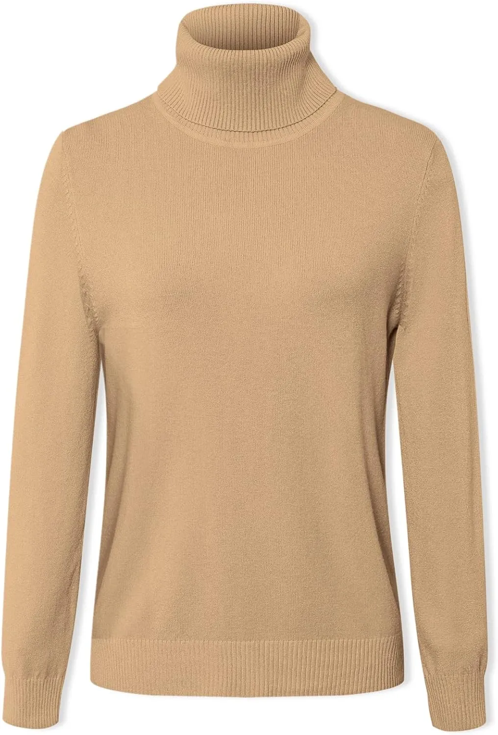 DAIMIDY Women's Long-Sleeve Turtleneck Sweater