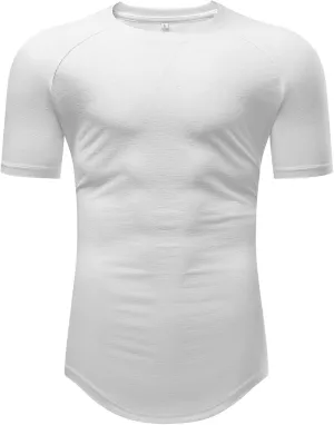 DEOLAX Mens T Shirt Fashion Muscle Crew Neck Mens Tee Shirts Short Sleeve Casual Classic Dry Fit Mens Athletic Tee Shirts