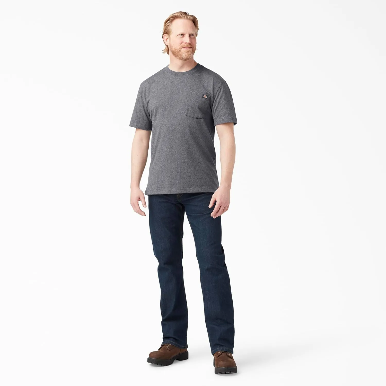 Dickies Men's Heavyweight Crew Neck Short Sleeve Tee