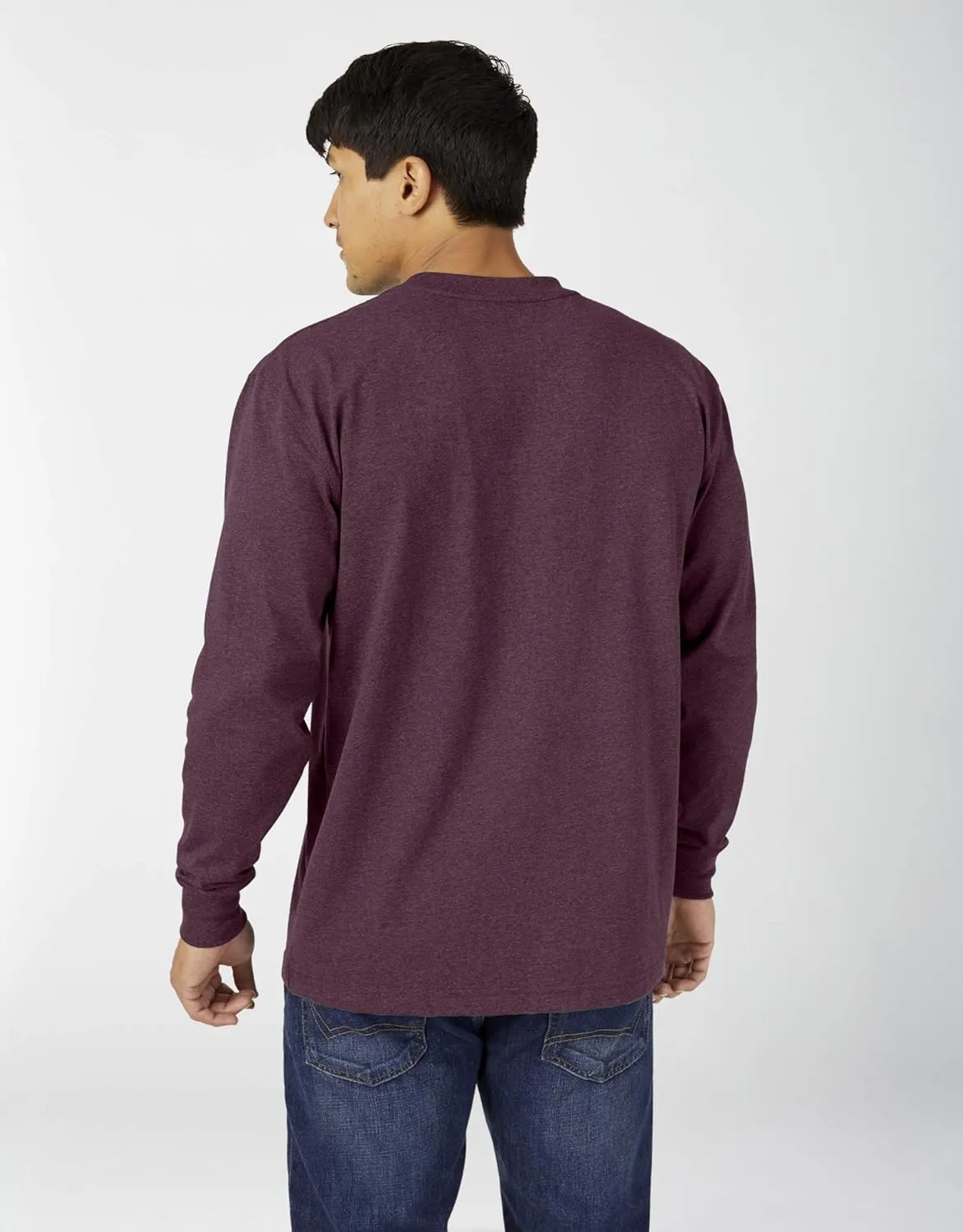 Dickies Men's Long Sleeve Heavyweight Crew Neck