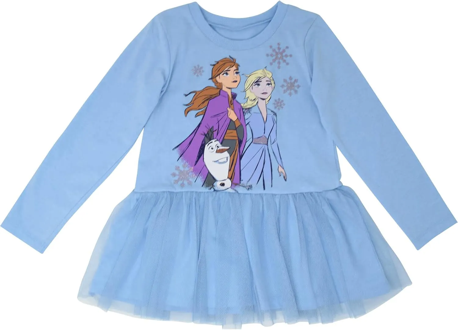 Disney Frozen Elsa Anna Frozen Girls T-Shirt and Leggings Outfit Set Infant to Little Kid
