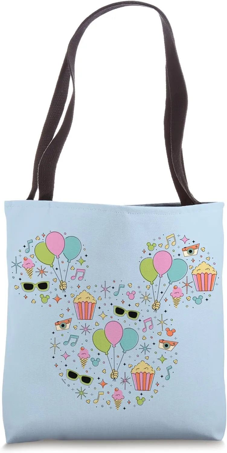 Disney Mickey Mouse Icon Disneyland Celebration Retro Party Tote Bag