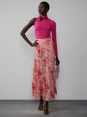 Ditsy Floral Tiered Skirt
