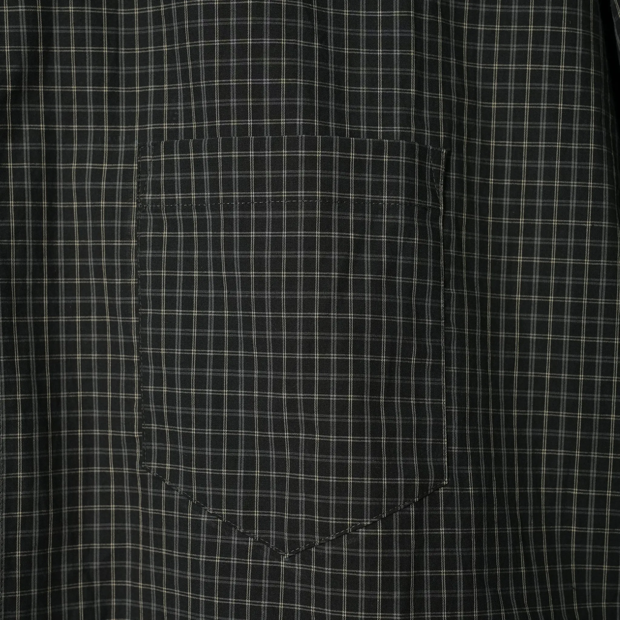 DOUBLE LAYERED SHIRTS / BLACK
