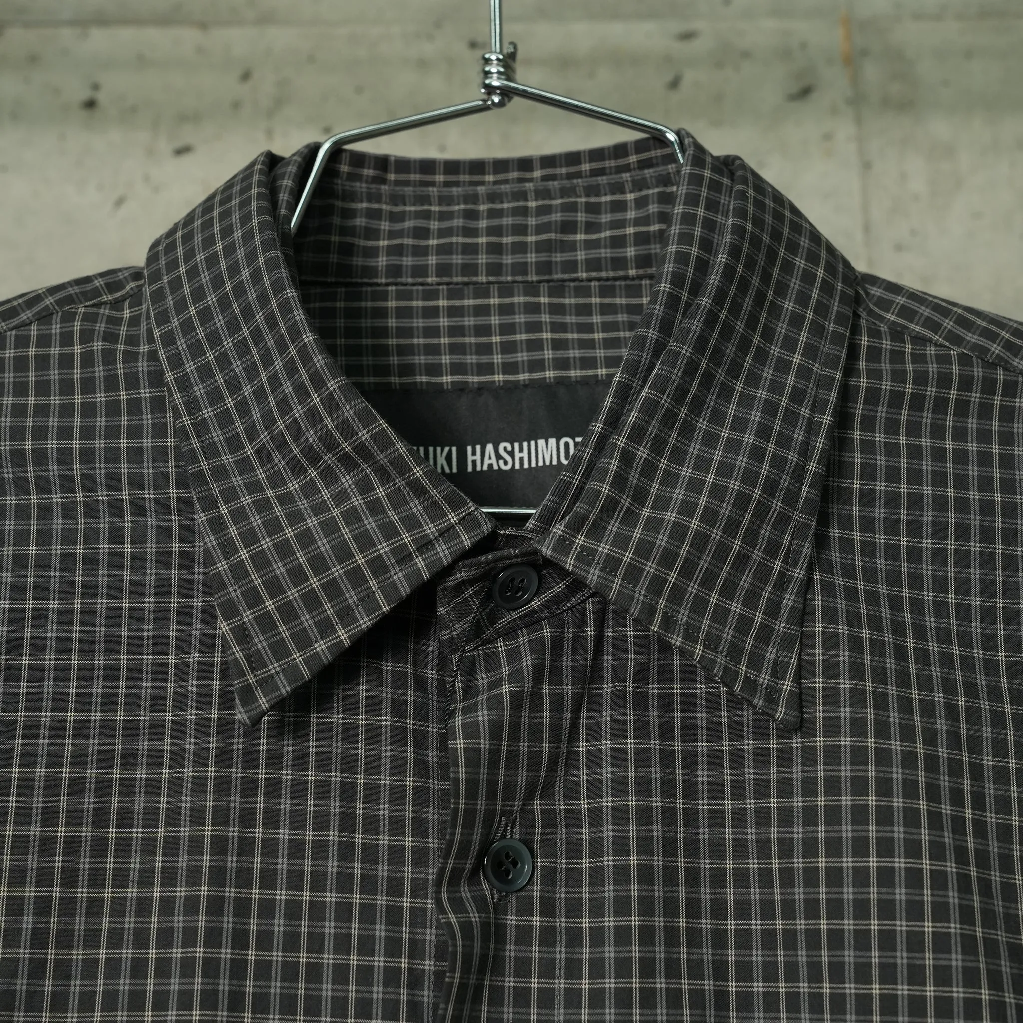 DOUBLE LAYERED SHIRTS / BLACK
