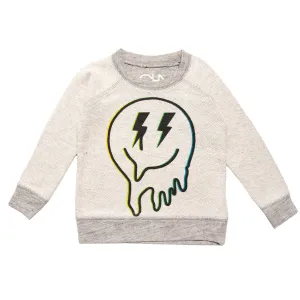 DRIPPING SMILEY FACE SWEATSHIRT