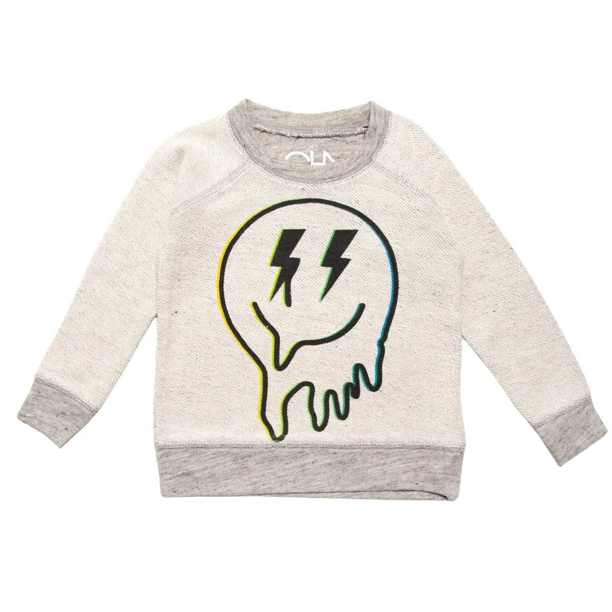 DRIPPING SMILEY FACE SWEATSHIRT