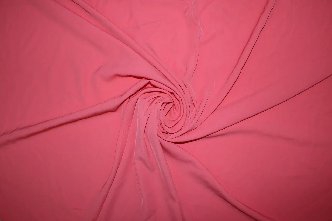 Easy Care Stretch Blouse-weight Twill - Sugar Coral