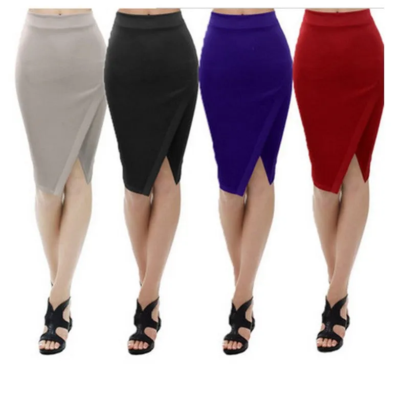 Europe Skirt Slim Look Sexy Hip Flattering Skirt