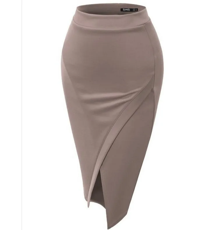 Europe Skirt Slim Look Sexy Hip Flattering Skirt