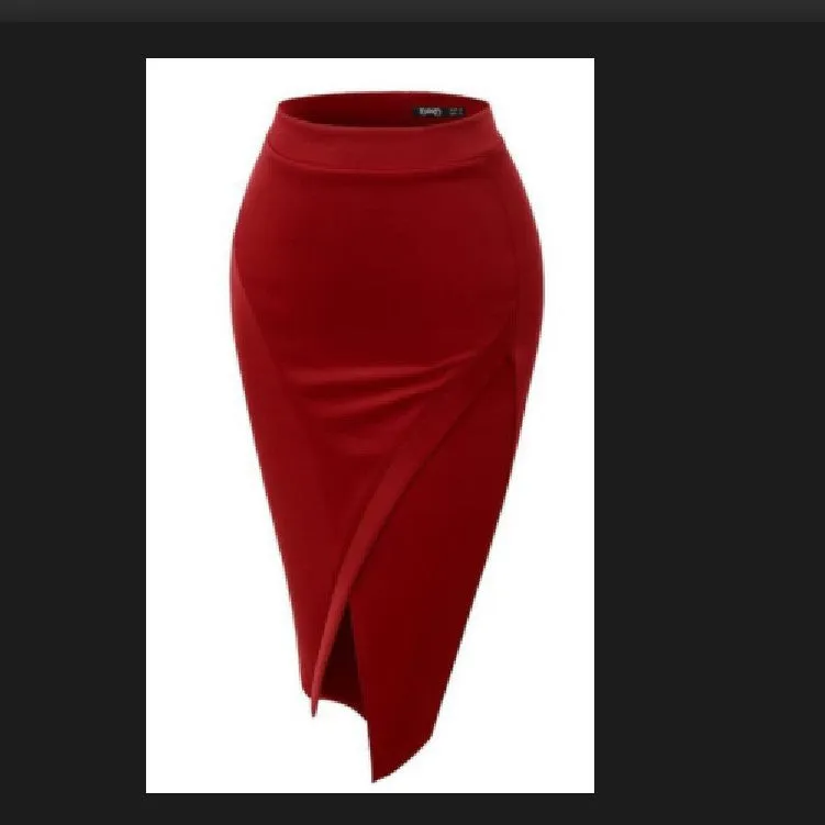Europe Skirt Slim Look Sexy Hip Flattering Skirt