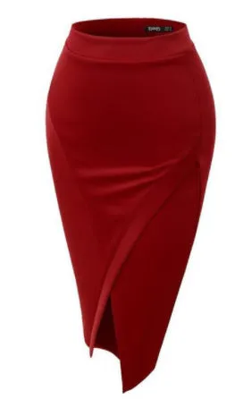 Europe Skirt Slim Look Sexy Hip Flattering Skirt