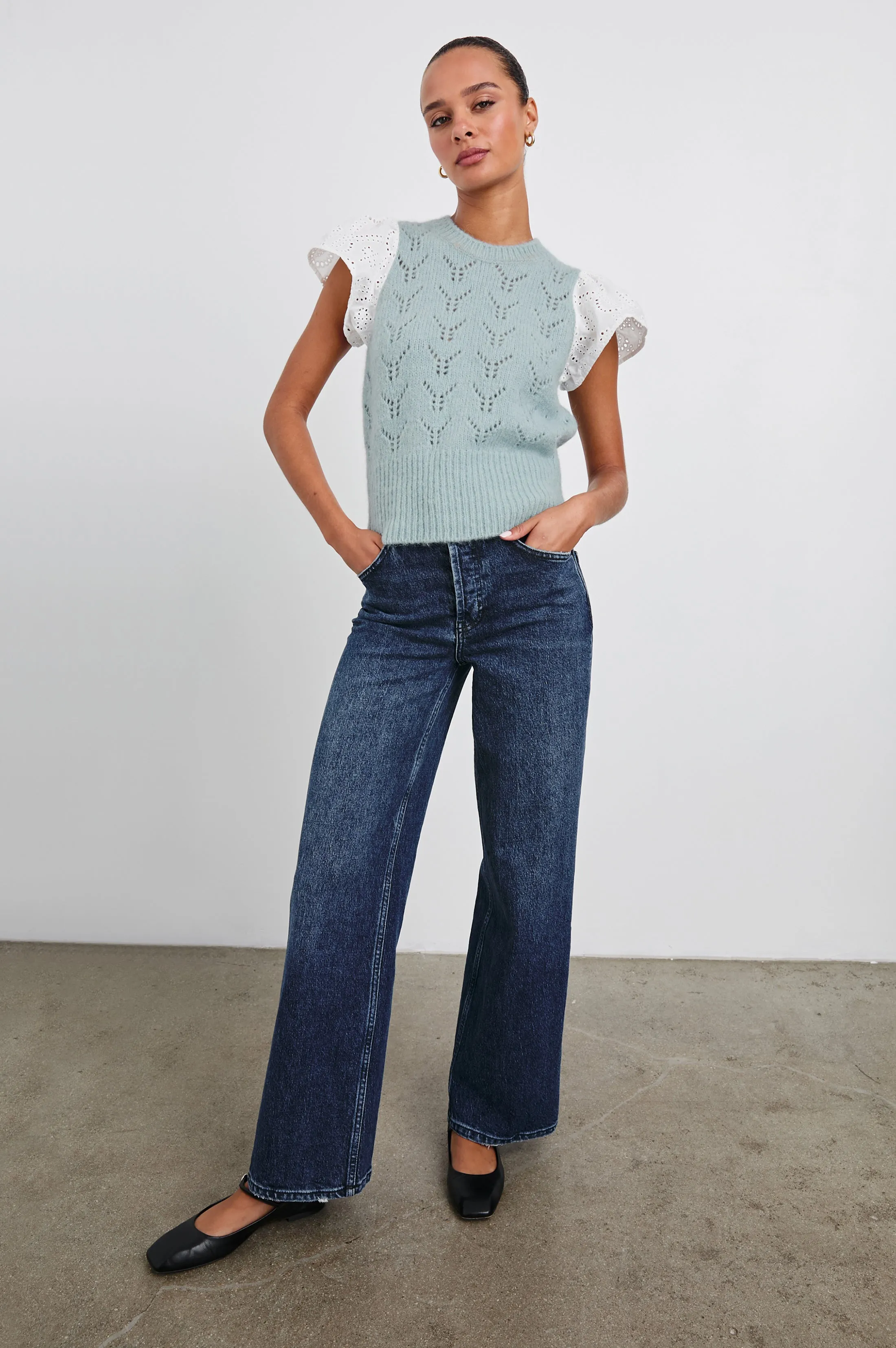 EVERLY TOP - SKY