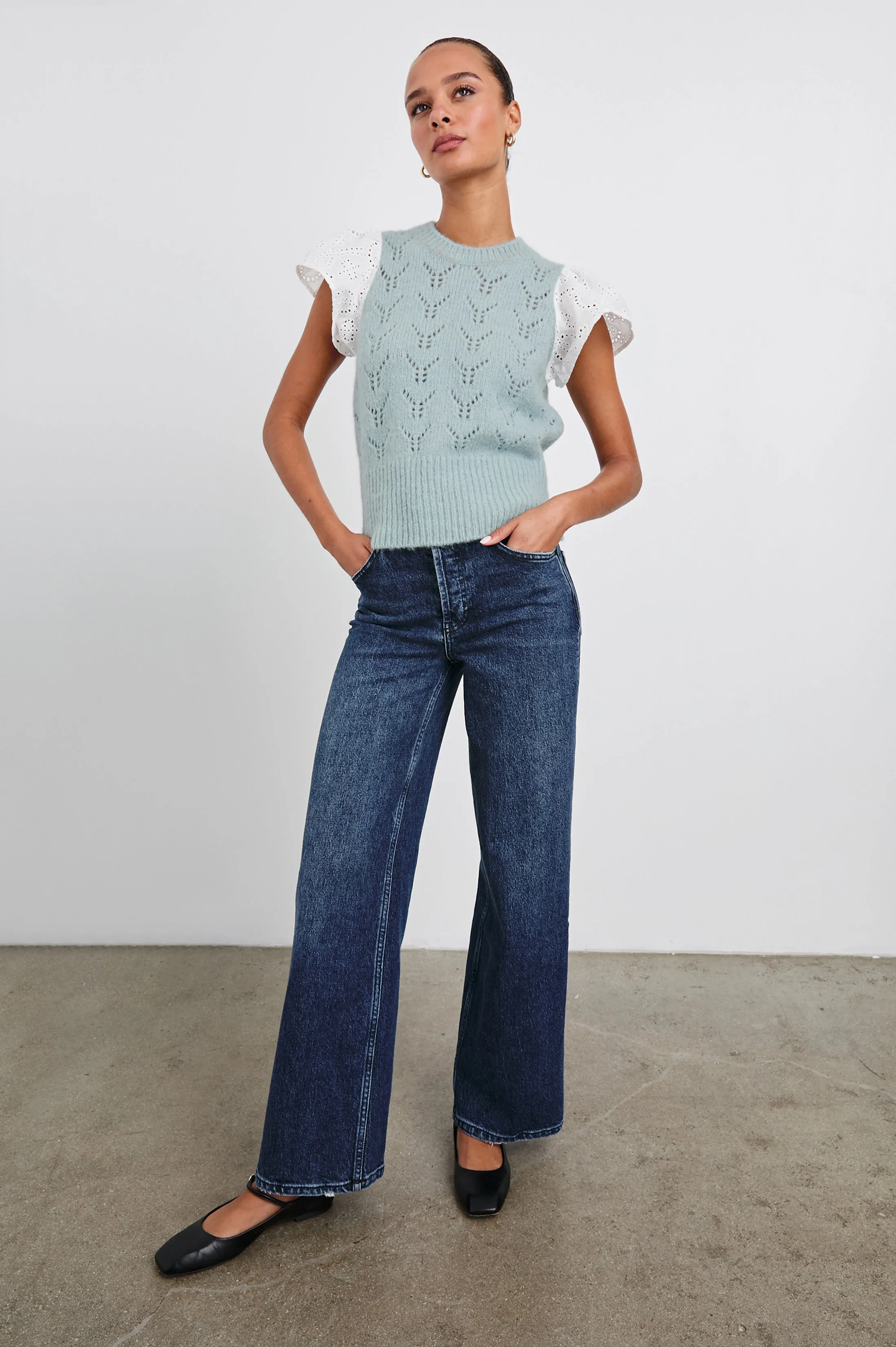 EVERLY TOP - SKY