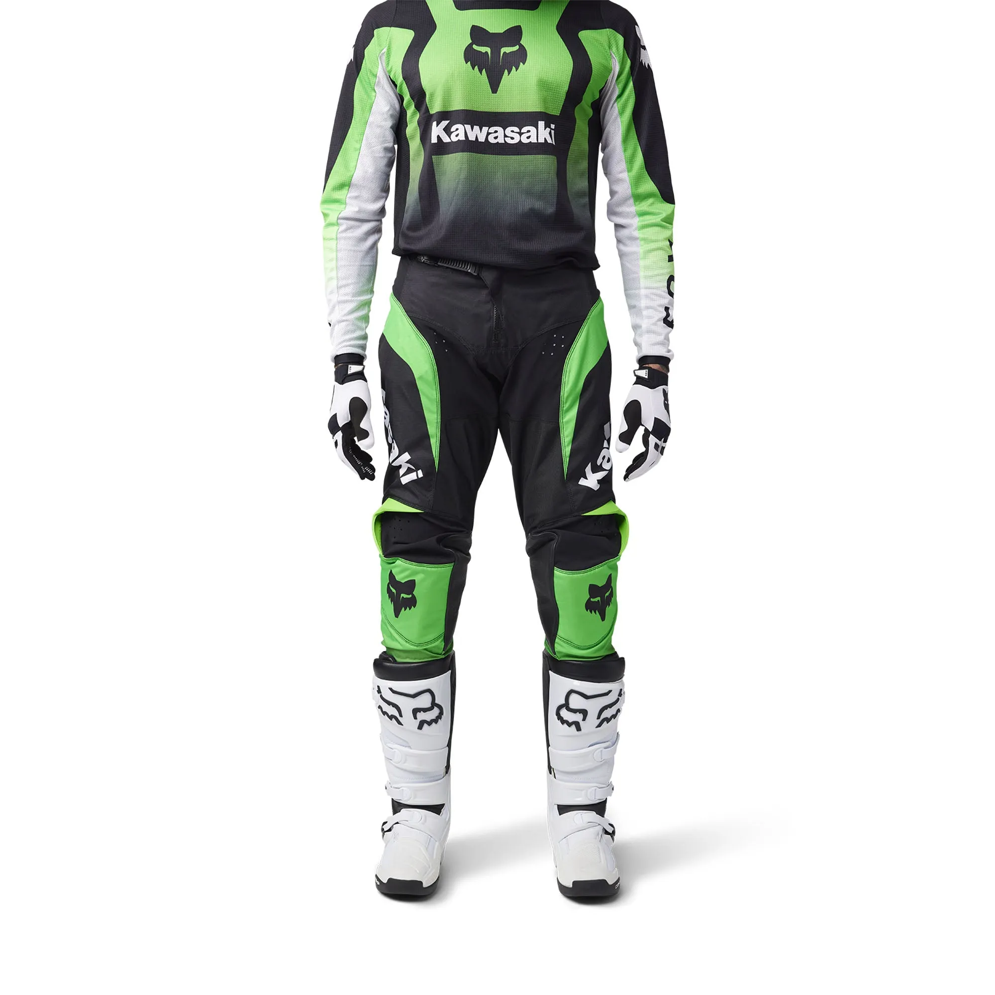 Fox Racing 180 Kawasaki Offroad Pants Fluorescent Green